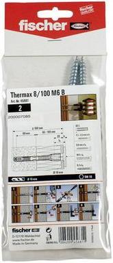 Image du produit Fischer Chevilles à expansion SX (2 pcs)