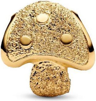 Image du produit Pandora Mini breloque champignon texturée (Acier inoxydable, Argent massif, Métal)