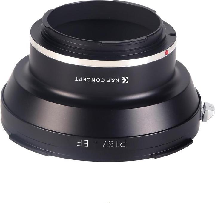 Image du produit K&F Concept Adaptateur d'objectif de haute précision, P67-EOS