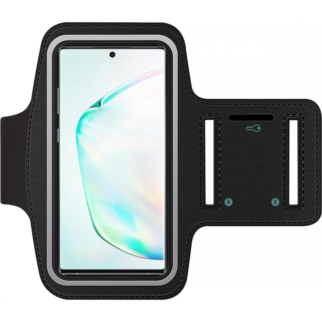 SmartFitness Samsung Galaxy Note10 Handy Sport Armband, Smartphone Sportarmband, Schwarz