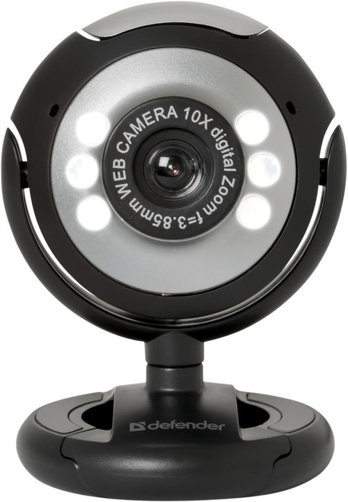 Actual product image Defender Web-cam C-110 0.3MP backlight photo button (0.30 Mpx)