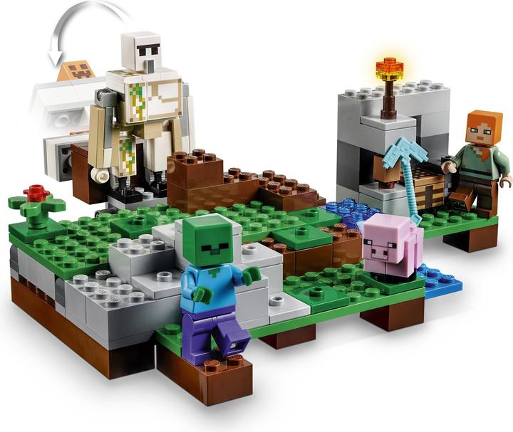 Produktbild LEGO Der Eisengolem (21123, LEGO Minecraft)