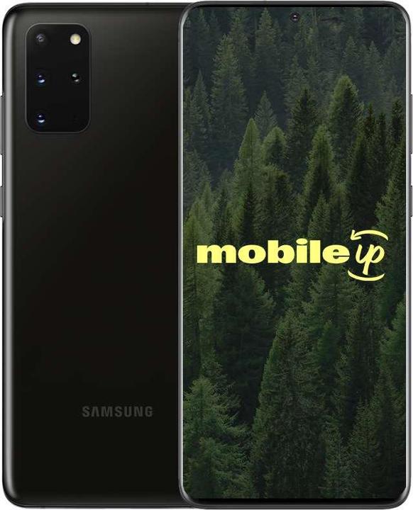 Produktbild mobileup Samsung Galaxy S20 Plus (128 GB, Cosmic Black, 6.70", 64 Mpx, Hybrid Dual SIM + eSIM, B / Sehr gut)