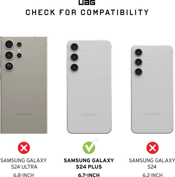 Actual product image UAG Plyo (Samsung Galaxy S24+)