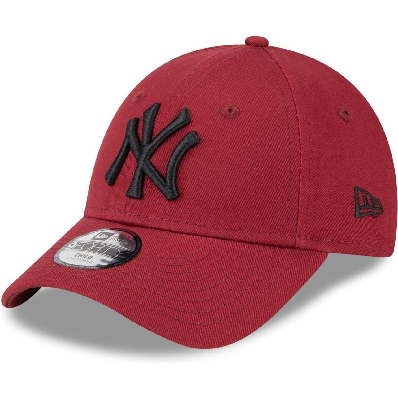 New Era, Jungen, Cap, 9Forty Kinder Cap - New York Yankees cardinal Child, Rot, (53, 52 C, 54 C)