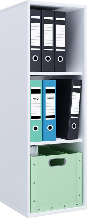 Immagine prodotto VCM Armadio per ufficio in legno Scaffale per file Lona l 3 scomparti (35 x 37 x 110 cm)