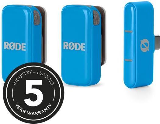 Produktbild RØDE Wireless Micro Drahtloses Mikrofon-System USB-C Blau