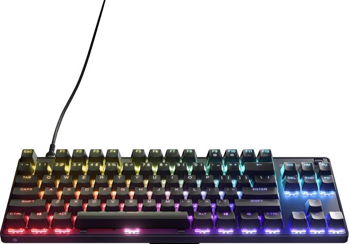 Produktbild SteelSeries Apex 9 TKL Gaming Keyboard, NOR Layout, Wired, Black (Eng. Int., Kabelgebunden)