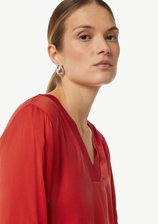 Immagine prodotto Comma Bluse Satin-Bluse mit Rippbündchen (40)