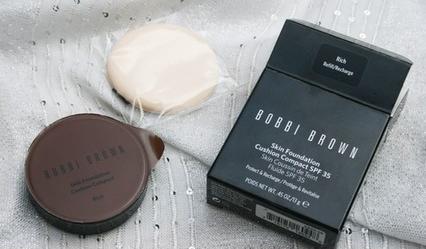 Actual product image Bobbi Brown Skin Fond de Teint Cushion Compact Sun Protection Factor 35 Refill No.09 (Rich)