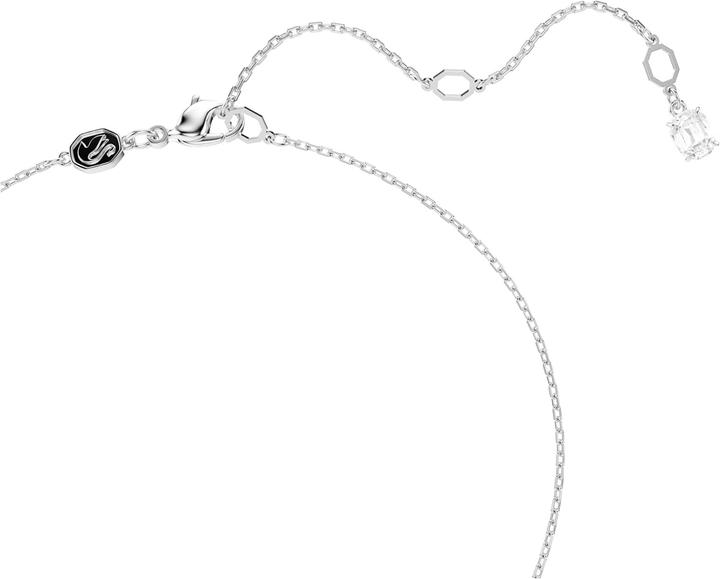 Actual product image Swarovski Hyperbola necklace Various cuts White Metal mix (Swarovski Metal, 45 cm)