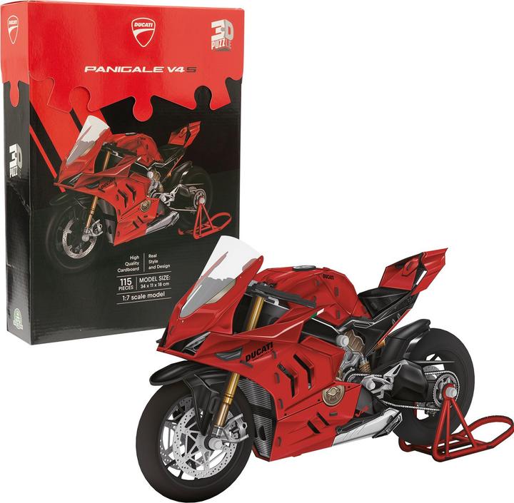 Produktbild GED Motorsport Puzzle 3D Ducati Panigale V4 120pz