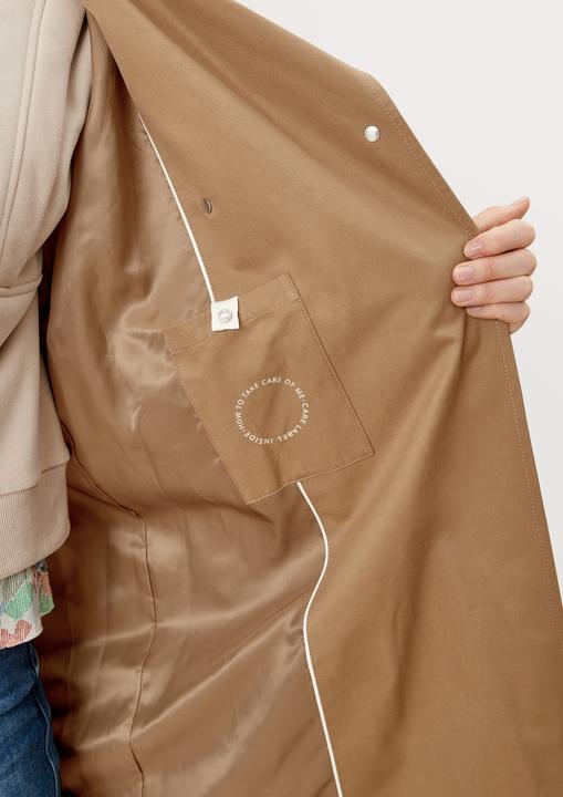 Actual product image s.Oliver Chic long sleeve coat with loose fit