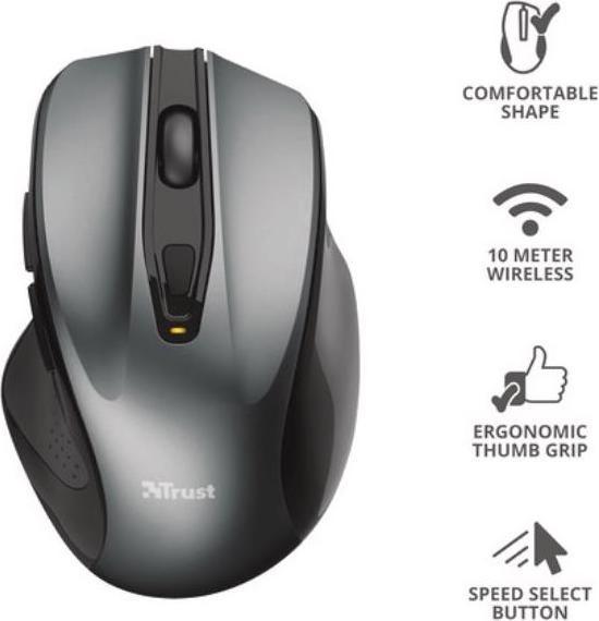 Actual product image Trust Mouse Nito Wireless (Wireless)