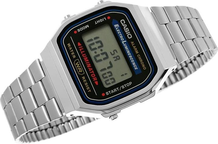 Produktbild Casio Vintage A168wa-1yes (Digitaluhr, 35 mm)