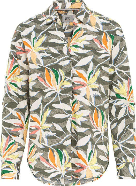 Actual product image Camel Active Slip-on blouse with all-over print (XS)