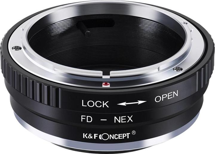 K&F Concept Adaptateur d'objectif de haute précision, FD-NEX