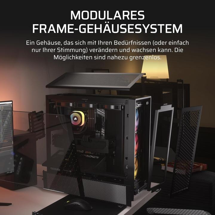 Actual product image Corsair Frame 4000D RS ARGB (Mini-ITX, ATX, E-ATX, mATX)