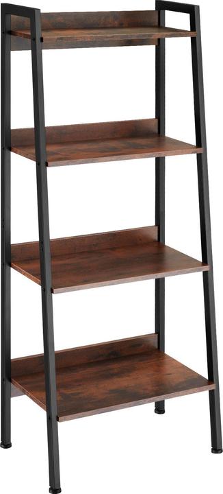Immagine prodotto tectake Leiterregal (35.50 x 35.50 x 170.50 cm)