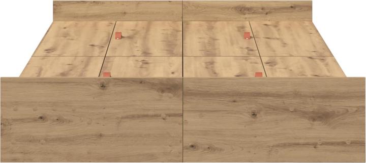 Actual product image vidaXL Moderner Bettrahmen (120 x 200 cm)