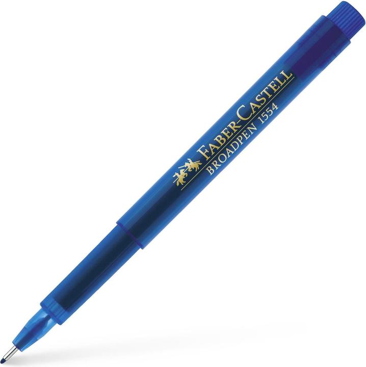 Produktbild Faber-Castell Broadpen 1554 (Blau, 1 x)