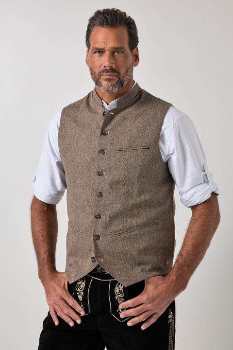 Produktbild JP1880 Weste, Tracht, Strickrücken (8XL)