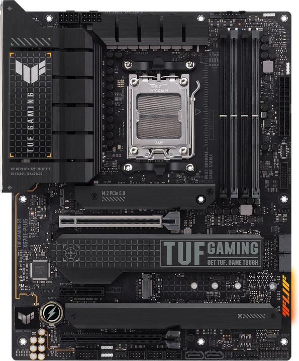 Immagine prodotto ASUS TUF Gaming X670E-Plus (AM5, AMD X670E, ATX)