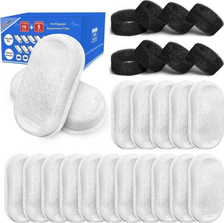Tomxcute Katzenbrunnen Ersatzfilter-Set