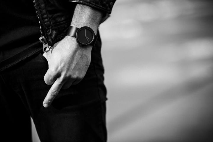 Actual product image Leff Amsterdam Tube D (Analogue wristwatch, 42 mm)