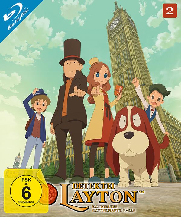 Immagine prodotto Layton Detective Agency - I casi misteriosi di Katrielle: Volume 2 (2 Blu-ray) (Blu-ray, Giapponese, Tedesco)