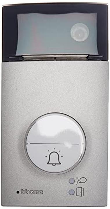 Bticino 2-Draht Video-/Audio Türstation LINEA 3000 mit Transponder zur Türöffnung (Kabelgebunden)