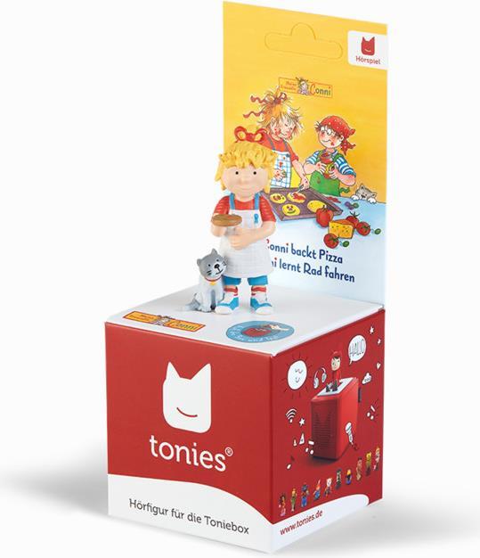 Actual product image Tonies Conni bakes pizza / Conni learns to ride a bike (German)