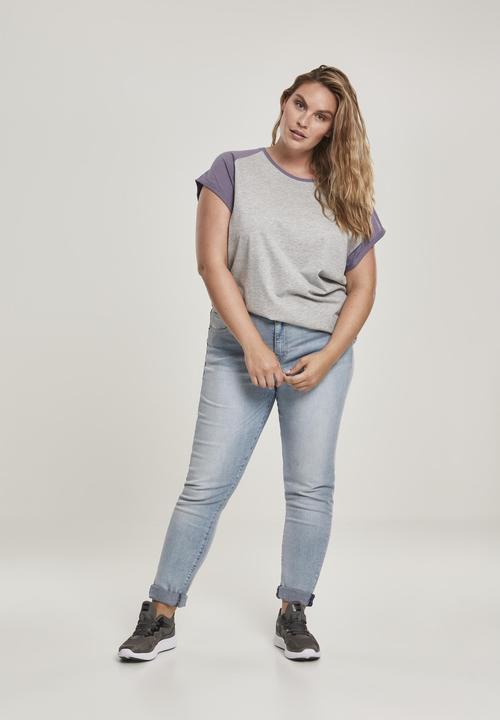 Immagine prodotto Urban Classics Tee Raglan a contrasto da donna (M)
