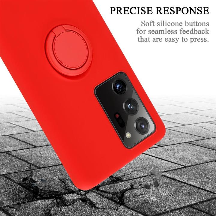 Image du produit Cadorabo TPU Liquid Ring Silicone Case Cover (Samsung Galaxy Note 20 Ultra)