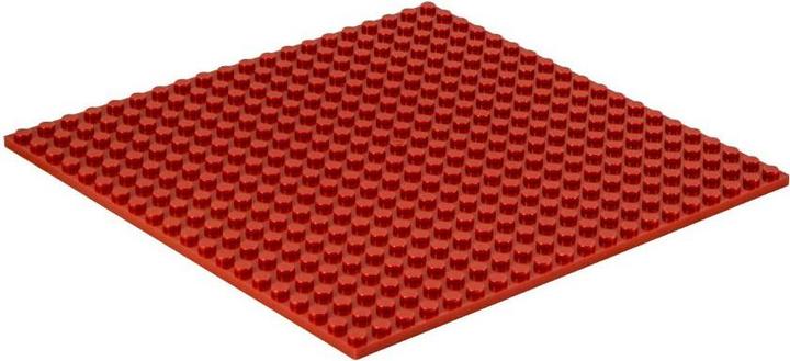 Produktbild Q-Bricks Bauplatte Noppen Feuerrot