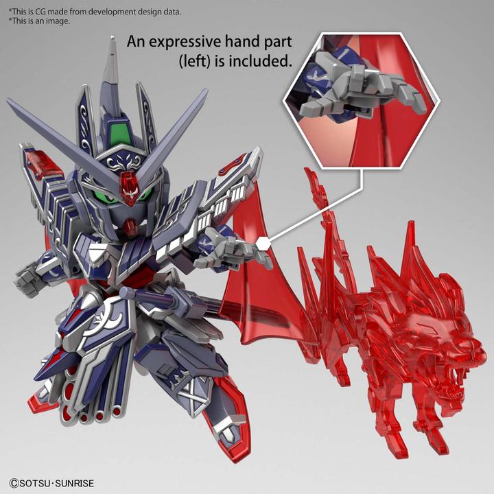 Actual product image Bandai Sdw Heroes Caesar Legend Gundam