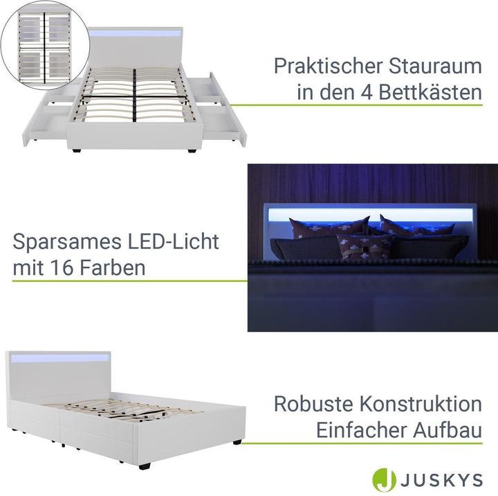 Produktbild Juskys Lyon (140 x 200 cm)