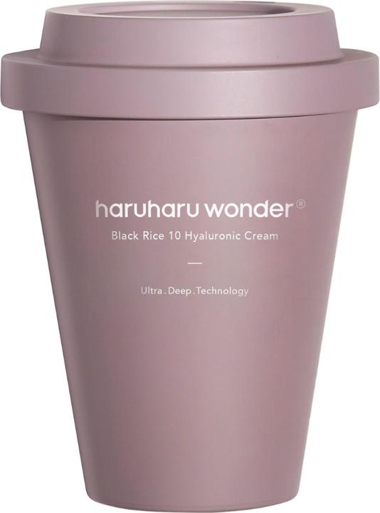 Actual product image Haruharu Wonder Black Rice 10 Hyaluronic Cream 90ml Face Moisturizer Vegan Cruelty Free Daily Skinca (90 ml, Day cream)