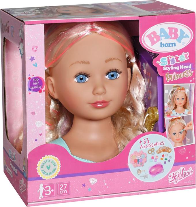 Image du produit Zapf Creation Tête de style Sister
