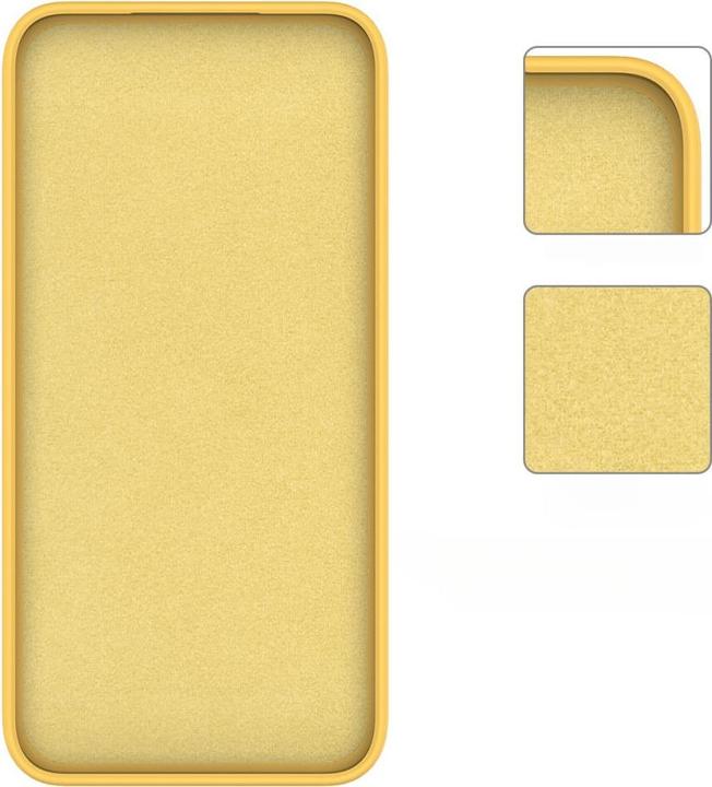 Produktbild Cover-Discount Galaxy A15 - Silikon Gummi Hülle gelb (Samsung Galaxy A15)