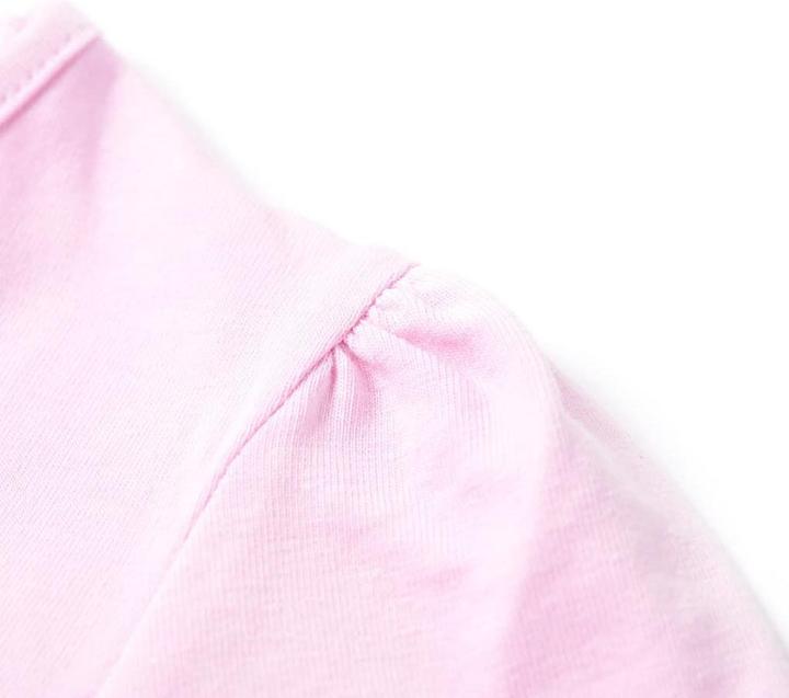 Immagine prodotto vidaXL T-shirt per bambini rosa chiaro 92,Materiale: 95% cotone. 5 (92)