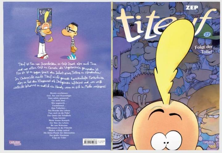 Actual product image Titeuf 17: Folgt der Tolle! (German, Christiane Bartelsen, Zep, 2024)
