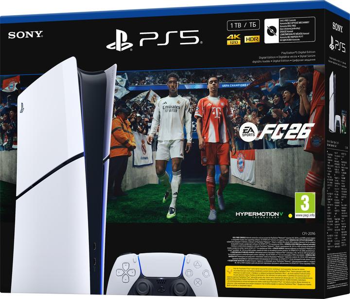 Immagine prodotto Sony Console Playstation 5 Slim Digital Version (EA Sports FC 26 Bundle) EU