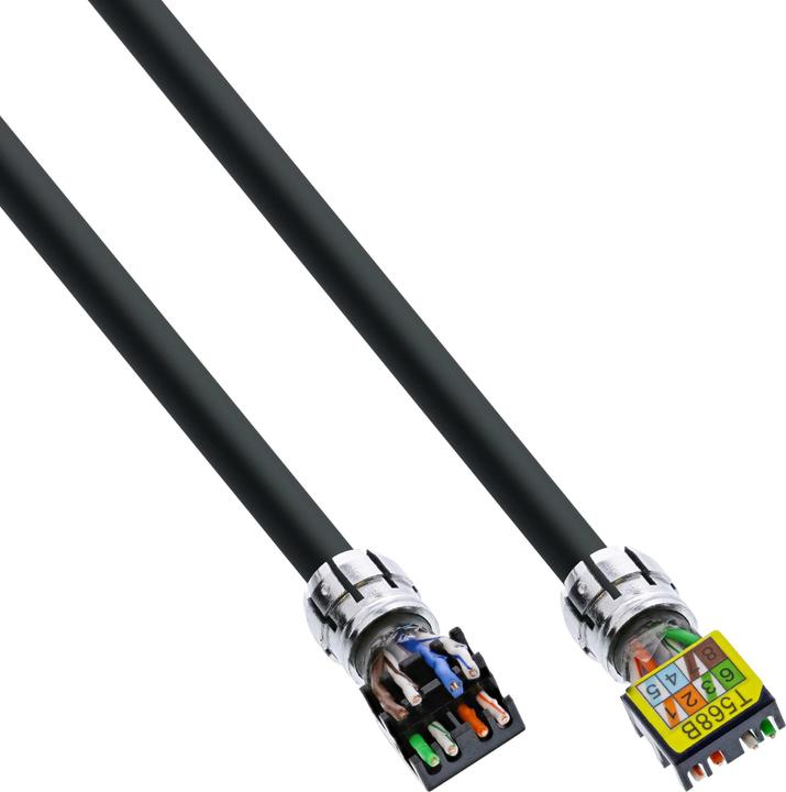 Produktbild InLine Patchkabel (U/UTP, CAT6a, 50 m)
