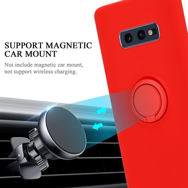 Actual product image Cadorabo TPU Liquid Ring Silicone Case Cover (Samsung Galaxy S10e)