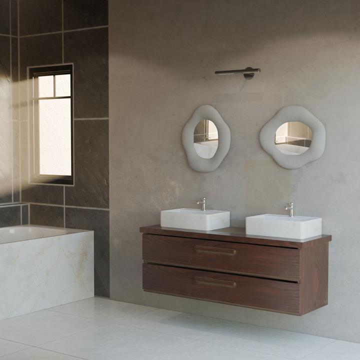 Produktbild Hanah Home Wabi Cloud Decorative Mirror Set 2 Pieces