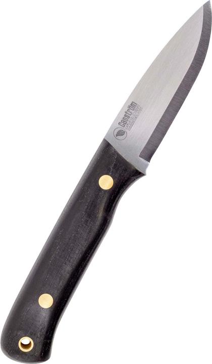 Casström Woodsman Bog Oak Bushcraftmesser mit Feuerstahl