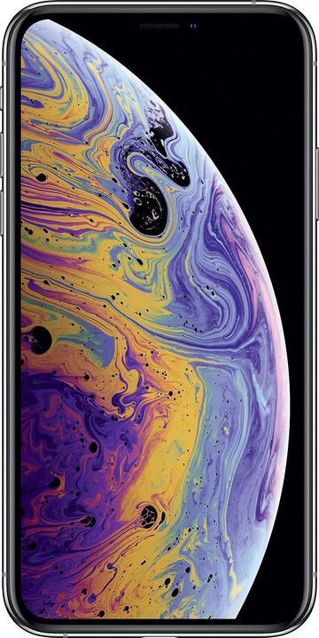 Actual product image Re!commerce iPhone XS Max (64 GB, Silver, 6.50", 12 Mpx, SIM + eSIM, B / Very good)