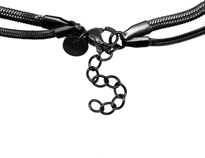 Immagine prodotto Heideman Horus schwarz farben (100% acciaio inossidabile)