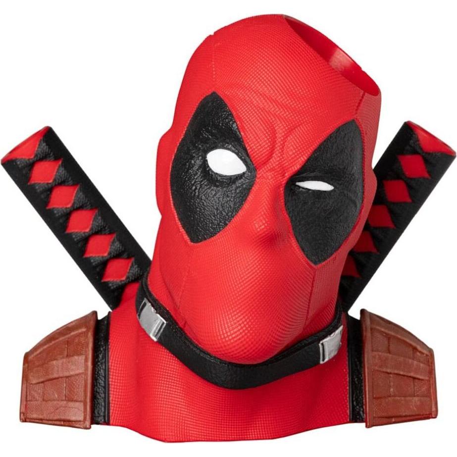 Grupo Erik Multicolore Accessori Per Scrivania, Deadpool - Pot À Crayons 3D